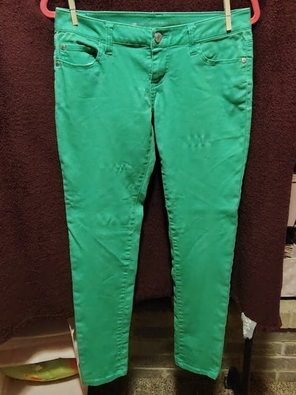 Juniors 'Celebrity Pink' Low Rise Skinny Jeans Size 5